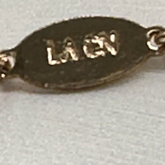 Give away Disney Gold Plated CZ Mouse Head Pendant 16 To 18 Inch Petite - Picture 9 of 10